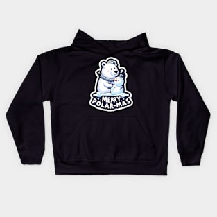 Merry Polar-Mas Kids Hoodie